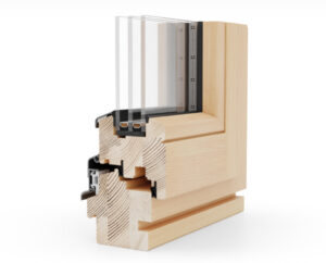 Okno Drewniane Naturo 80