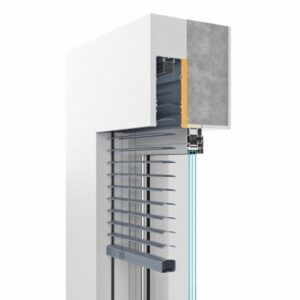 SkyFlow SZF/P – żaluzja fasadowa w wersji podtynkowej